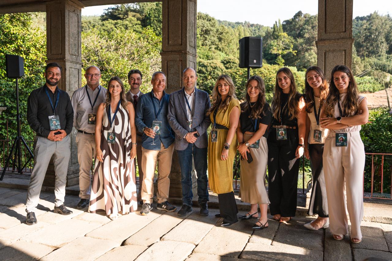 FITH 2025 organizing team at the Pousada Mosteiro de Guimarães